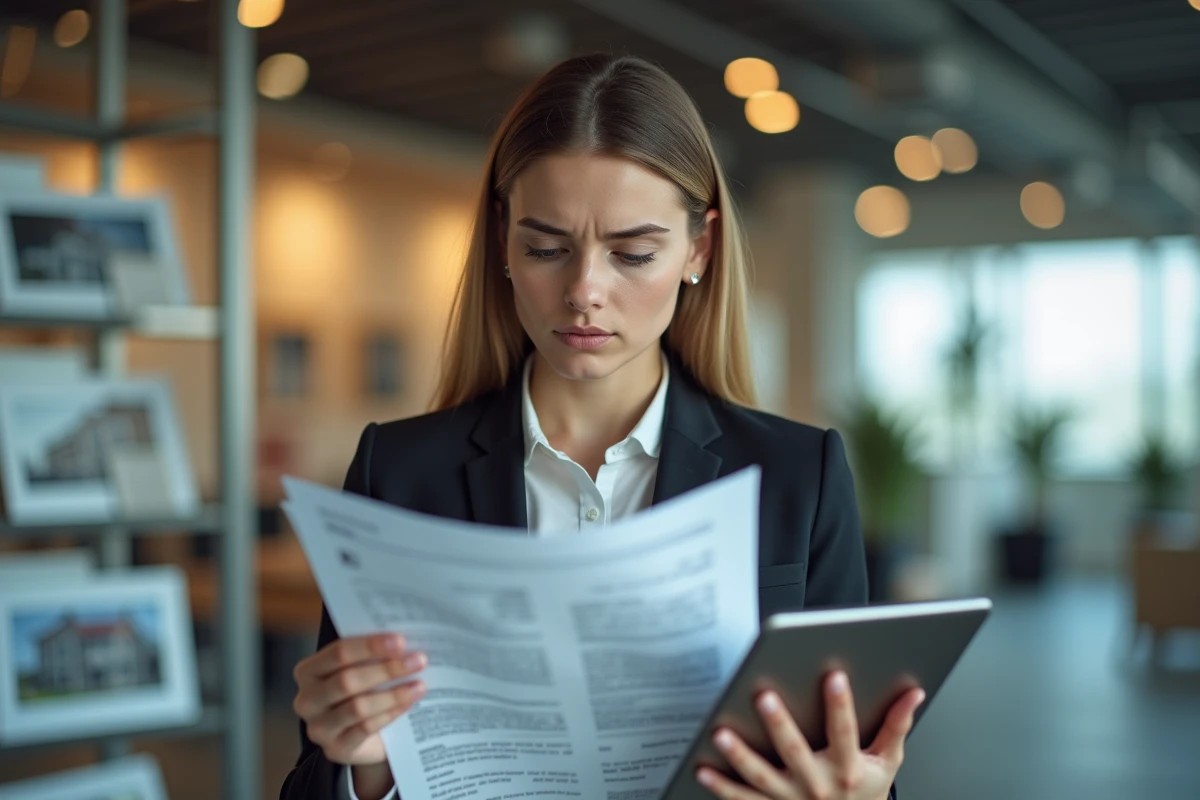 Jeune femme en tenue d